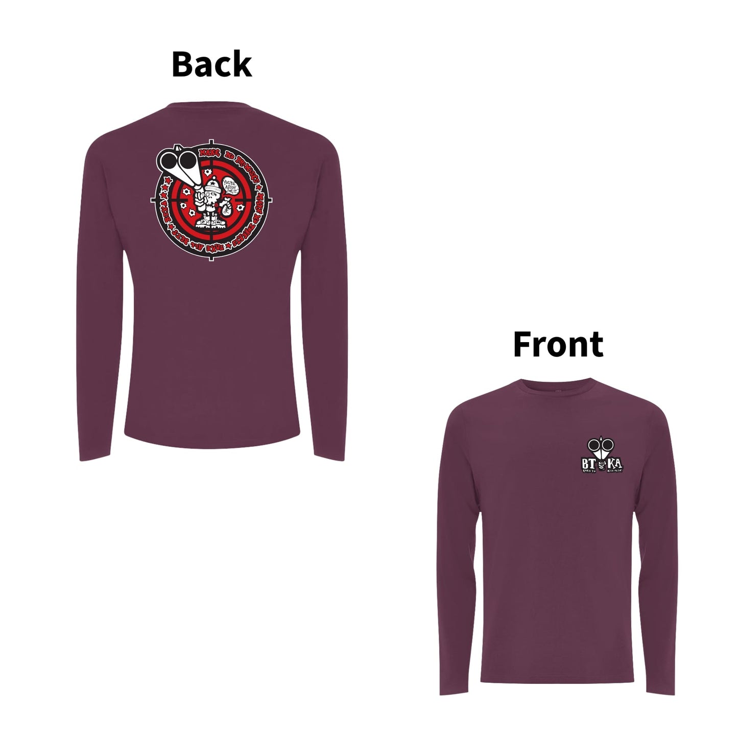 BTKA Take All Bets Front and Back Print Long Sleeves