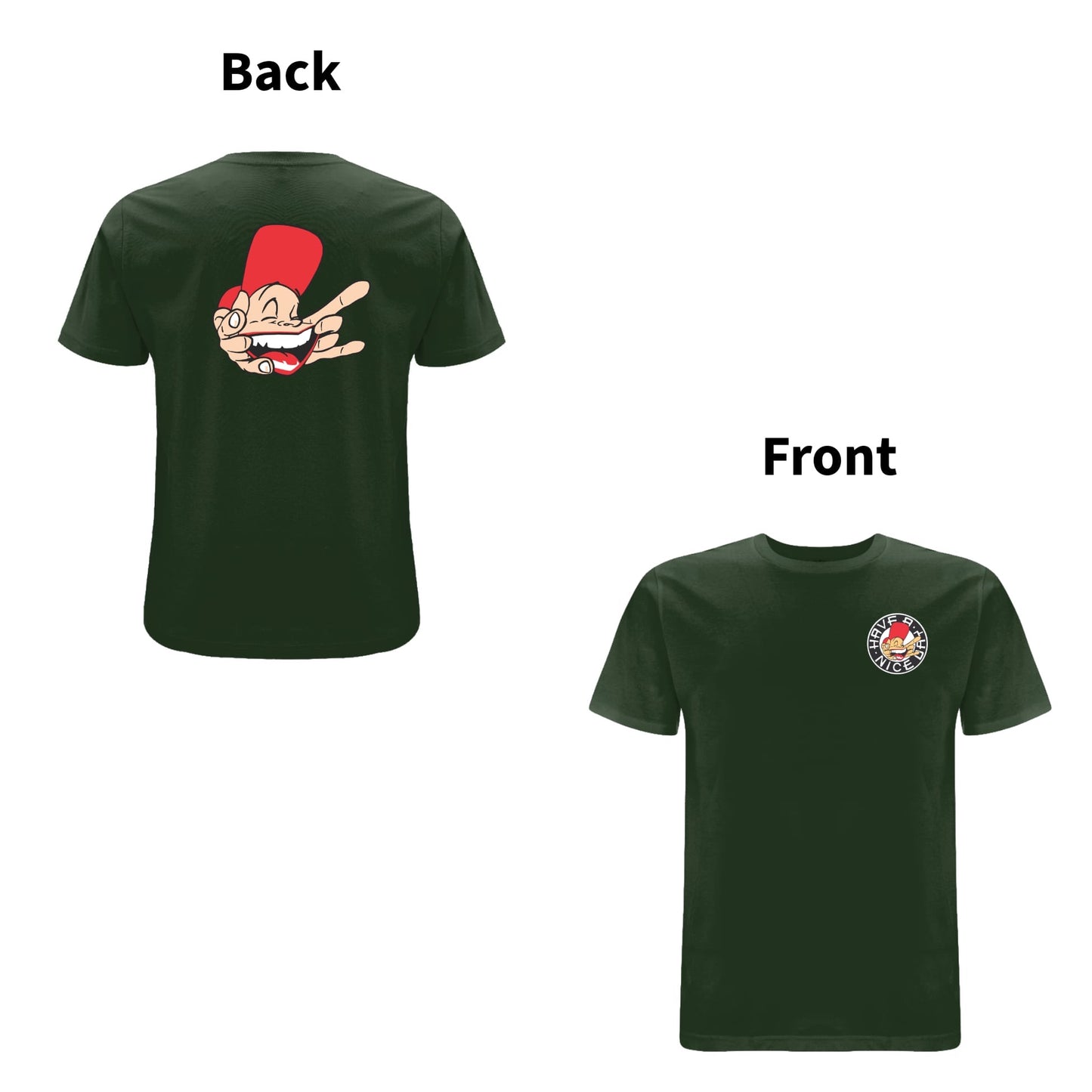 Sam The Man -front and back print T-shirt