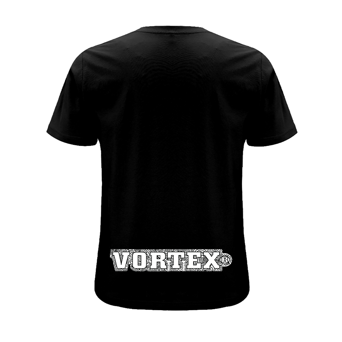 Vortex Trapped Front and back print organic T-Shirt