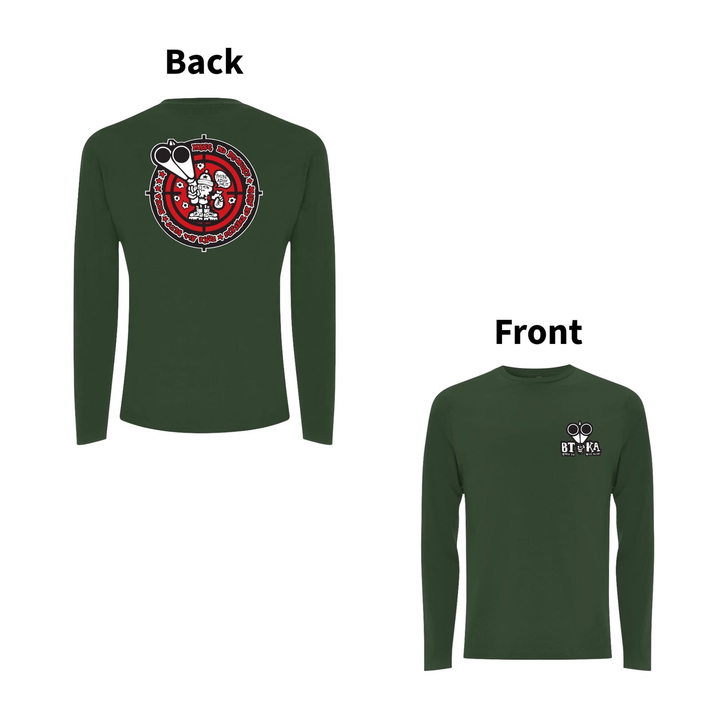 BTKA Take All Bets Front and Back Print Long Sleeves