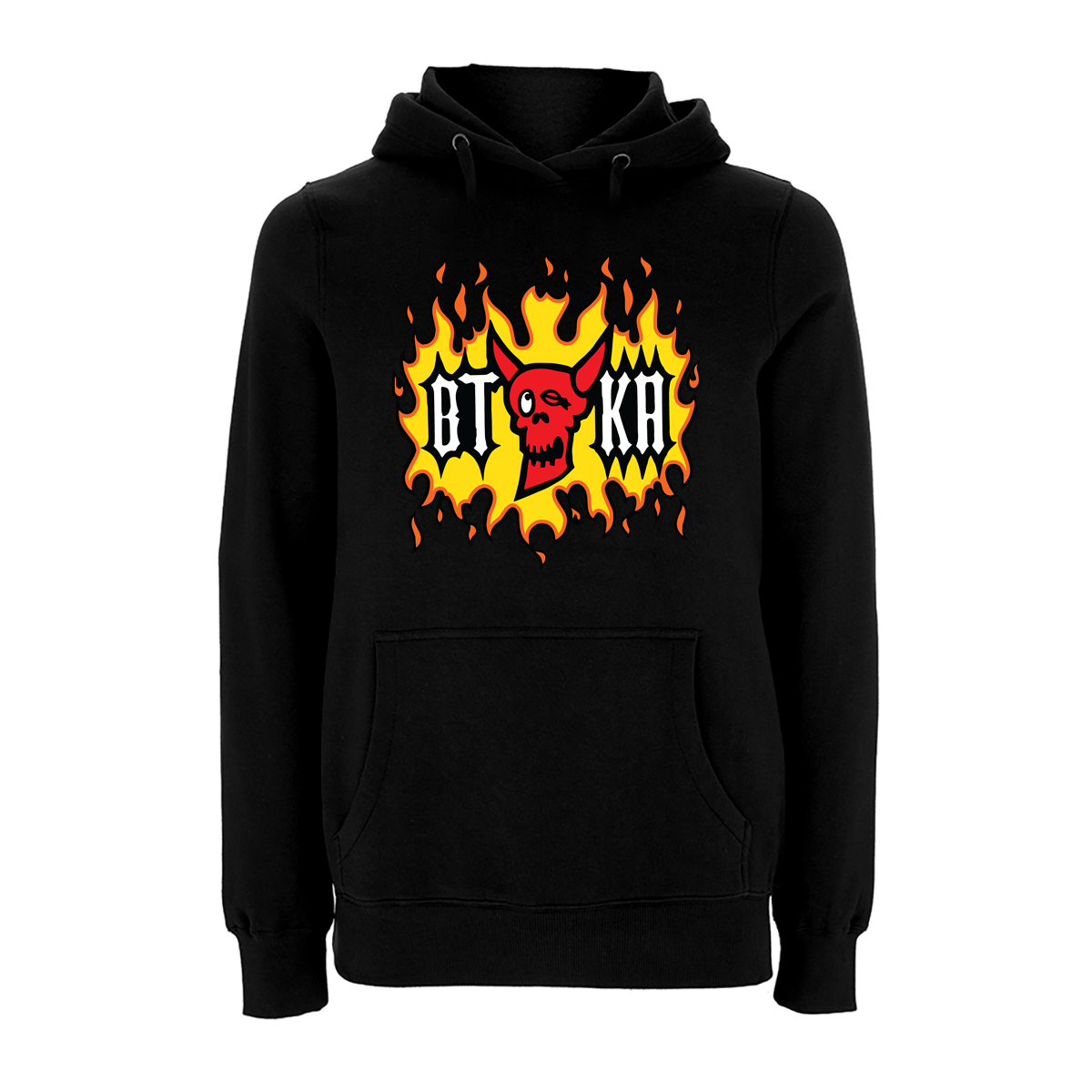 BTKA Horny Devil Front Print Hood