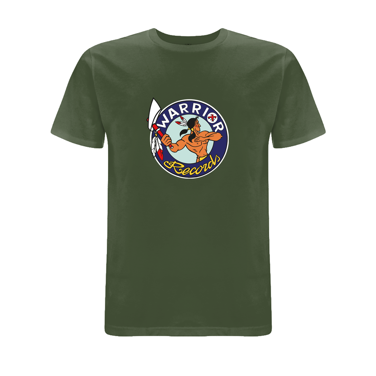 Warrior Records Front Print T-Shirt