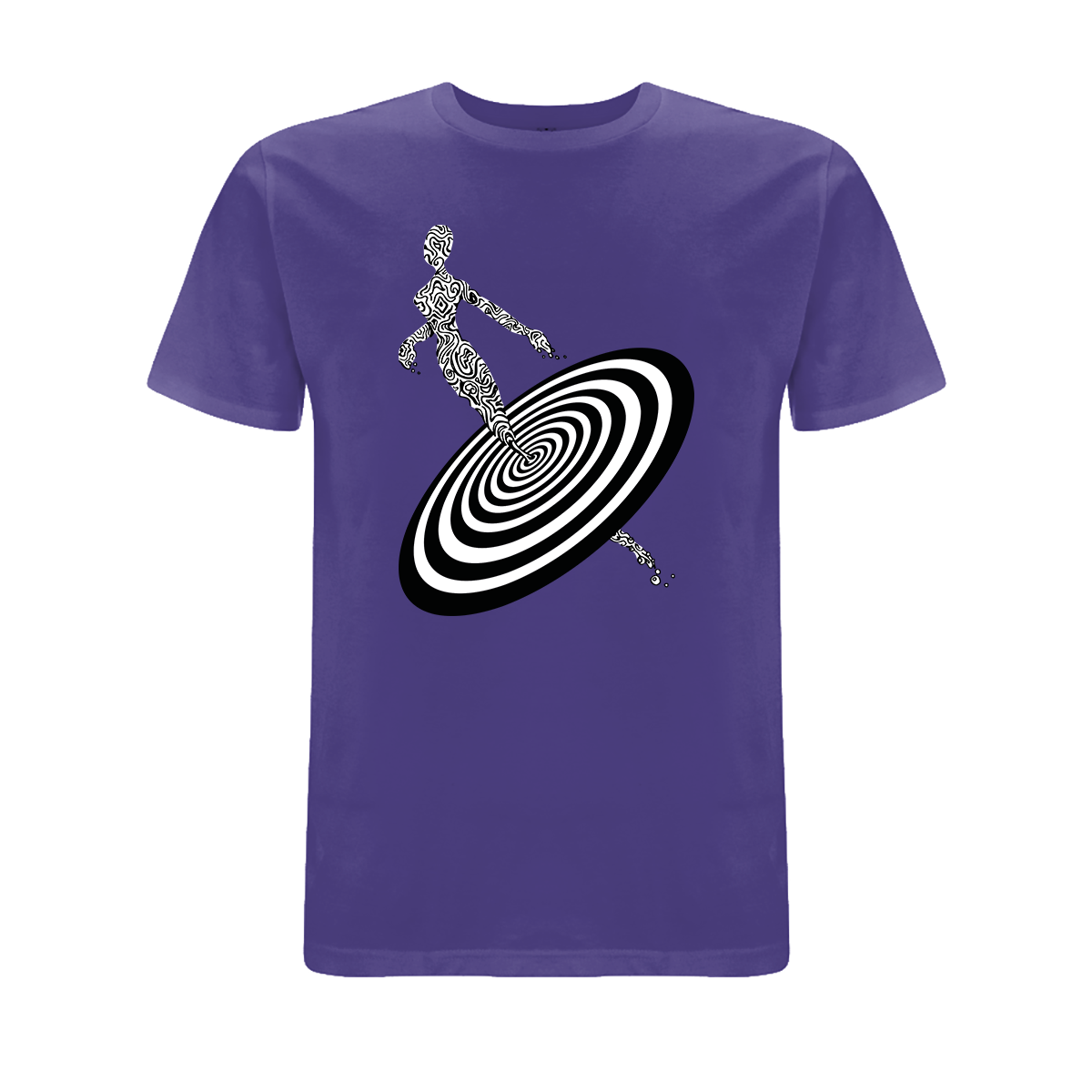 Vortex Alienne Front and back print organic T-Shirt