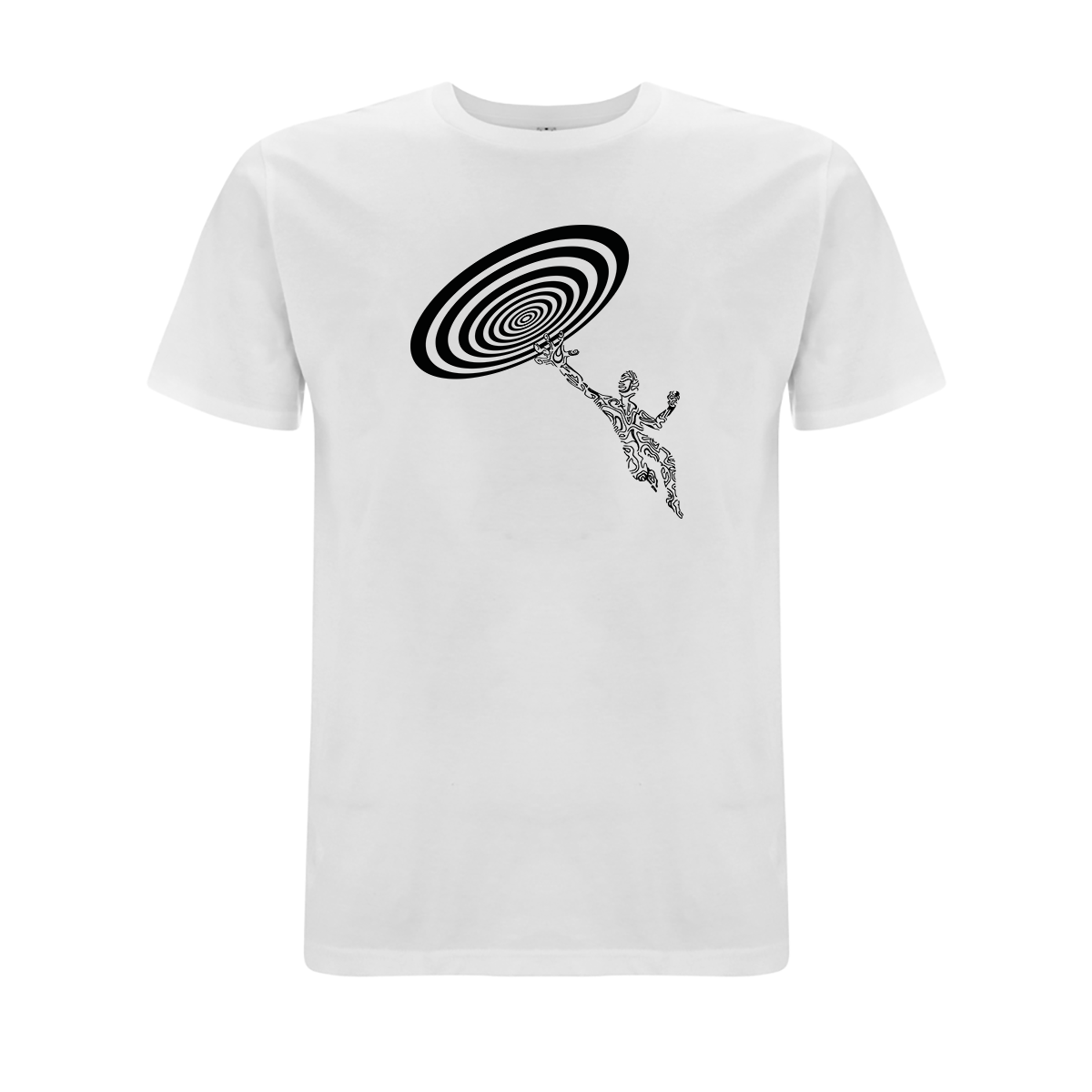 Vortex Close Encounter Front and back print organic T-Shirt