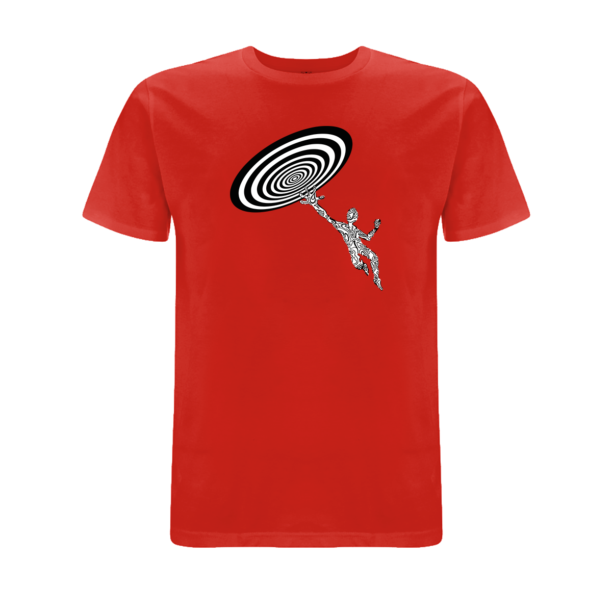 Vortex Close Encounter Front and back print organic T-Shirt