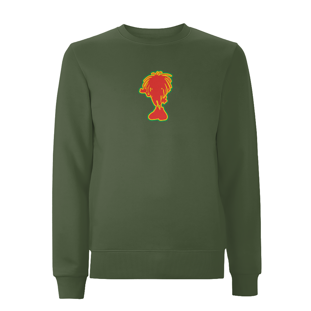 Sista silhouette, embroidered sweatshirt – Rave inspired 90s streetwear, retro fashion from Have a nice day london store