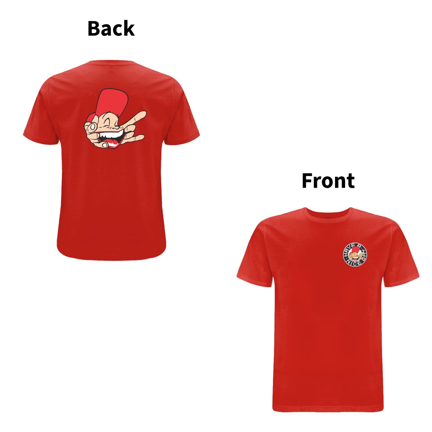 Sam The Man -front and back print T-shirt