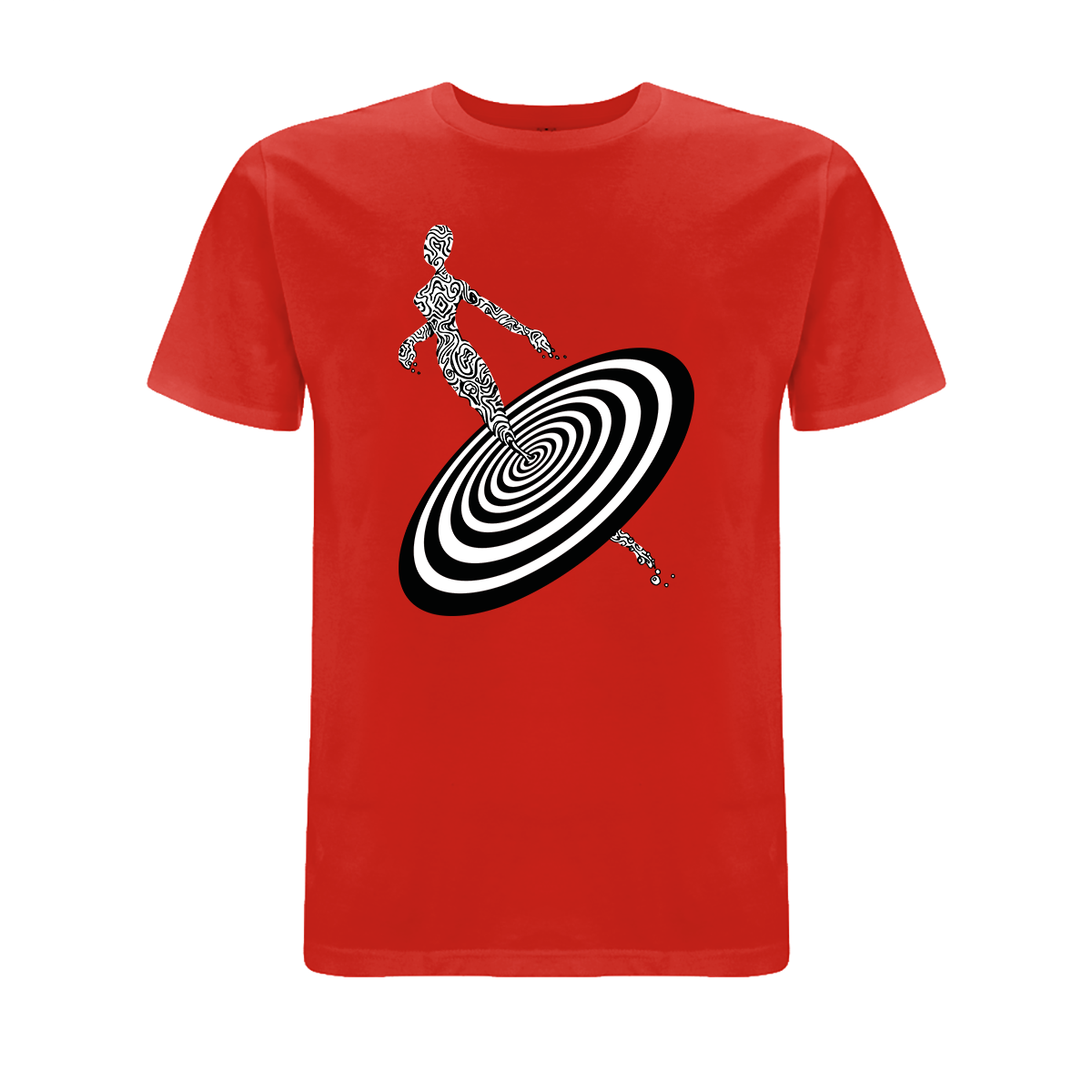 Vortex Alienne Front and back print organic T-Shirt