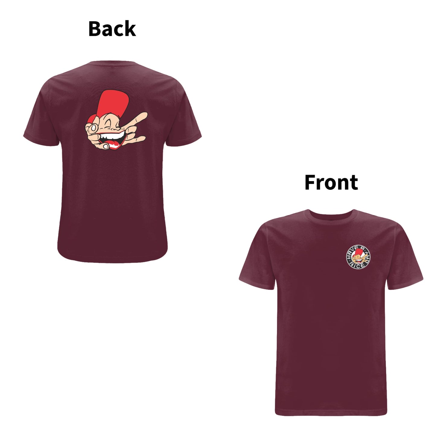 Sam The Man -front and back print T-shirt