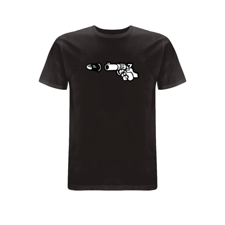 BTKA PISTOL FRONT PRINT LOGO T-SHIRT – Rave inspired 90s streetwear, retro fashion from Have a nice day london store