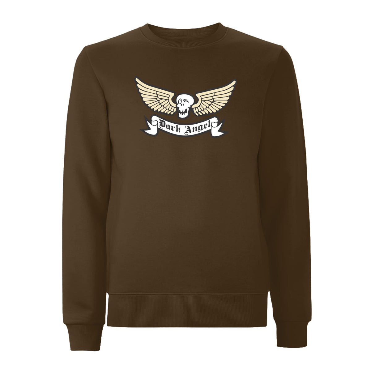 BTKA Dark Angel Front Print Sweatshirt – Rave inspired 90s streetwear, retro fashion from Have a nice day london store