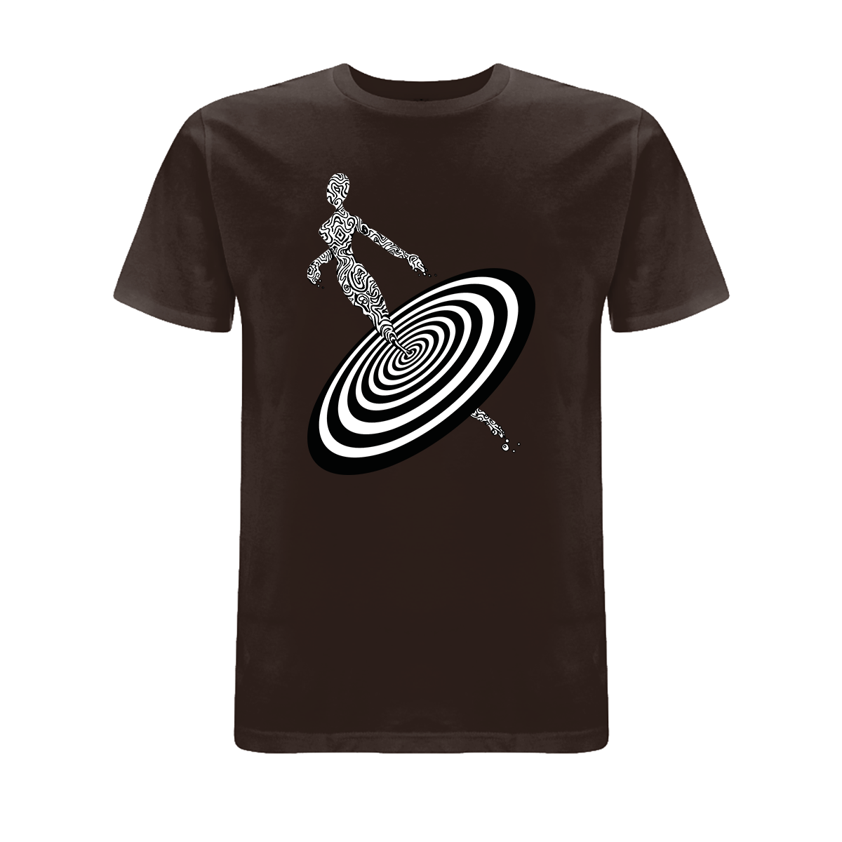 Vortex Alienne Front and back print organic T-Shirt