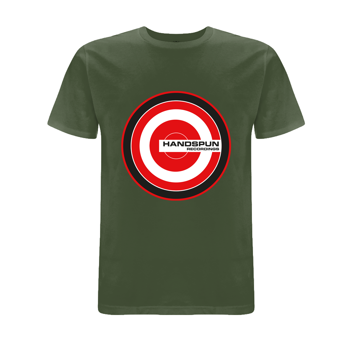 Handspun Records Target front print T-shirt