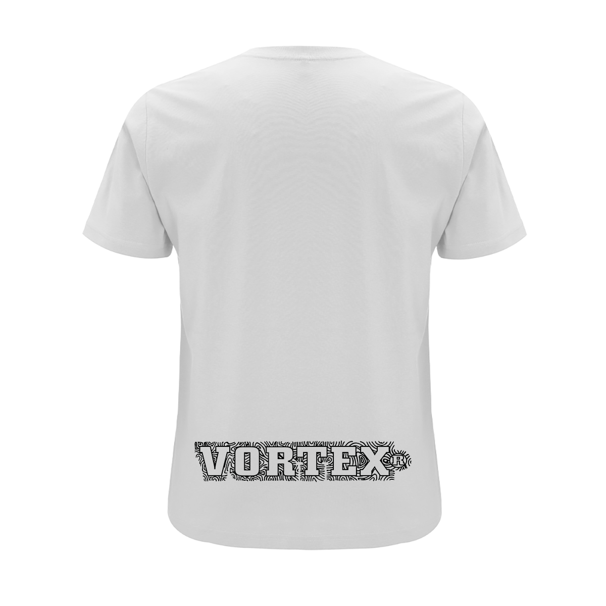 Vortex Trapped Front and back print organic T-Shirt