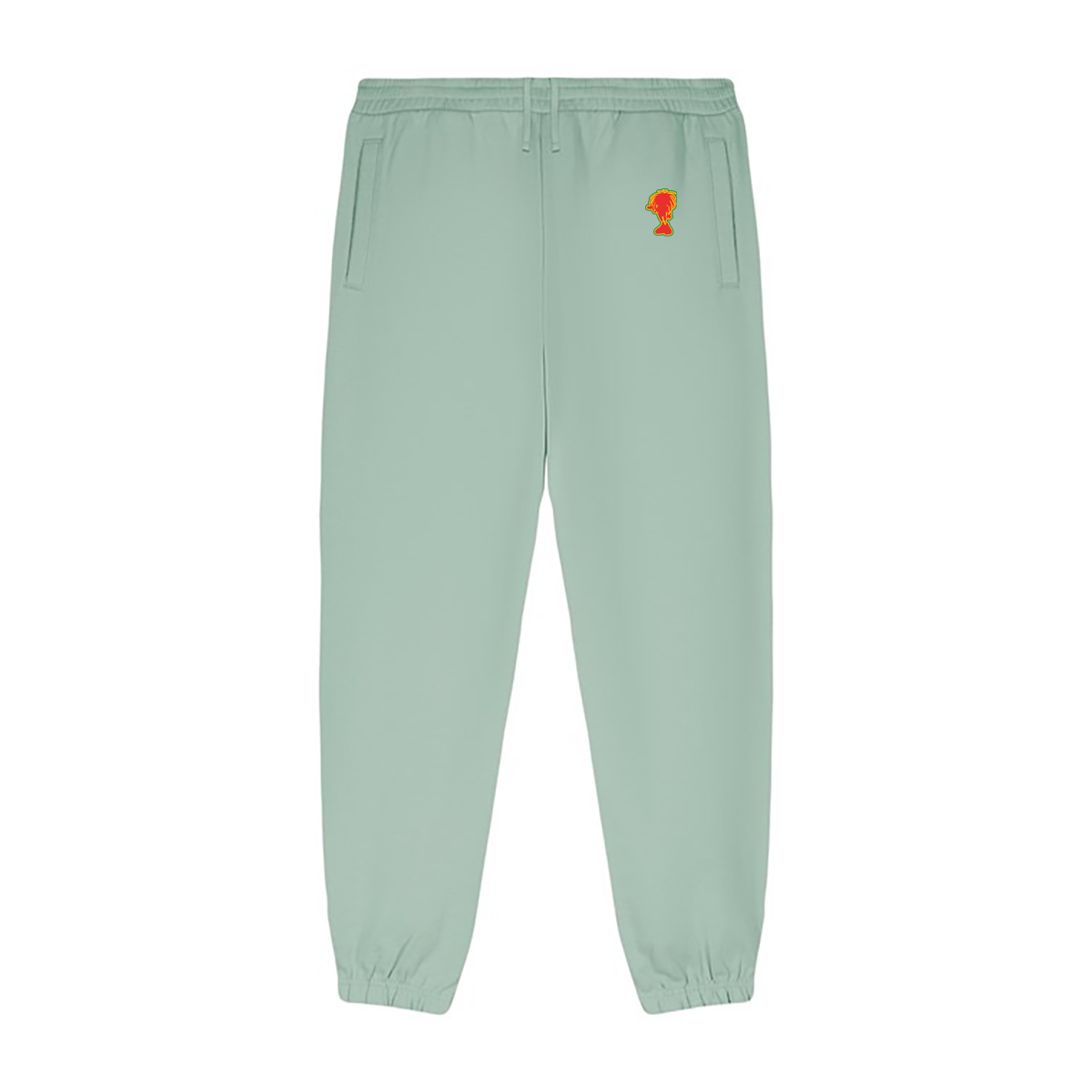 Sista Silhouette Embroidered logo joggers – Rave inspired 90s streetwear, retro fashion from Have a nice day london store