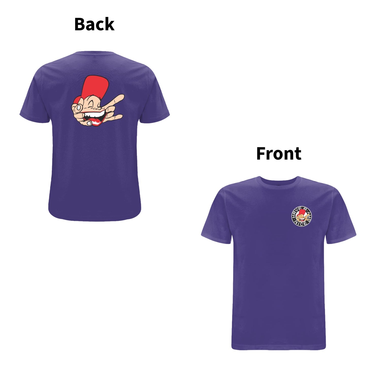 Sam The Man -front and back print T-shirt