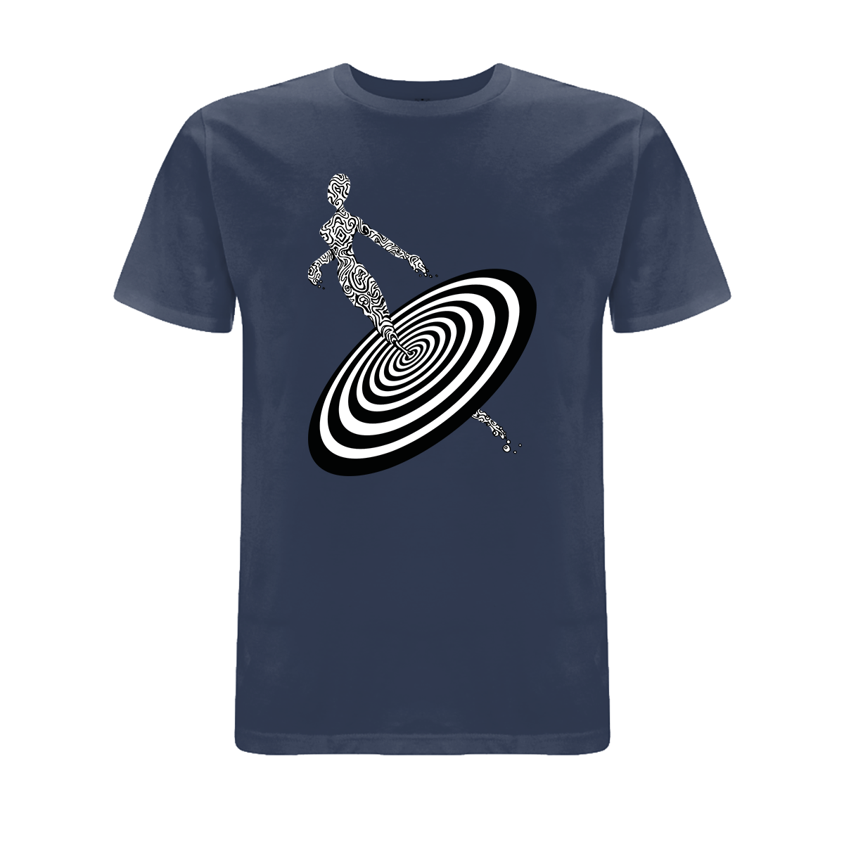 Vortex Alienne Front and back print organic T-Shirt