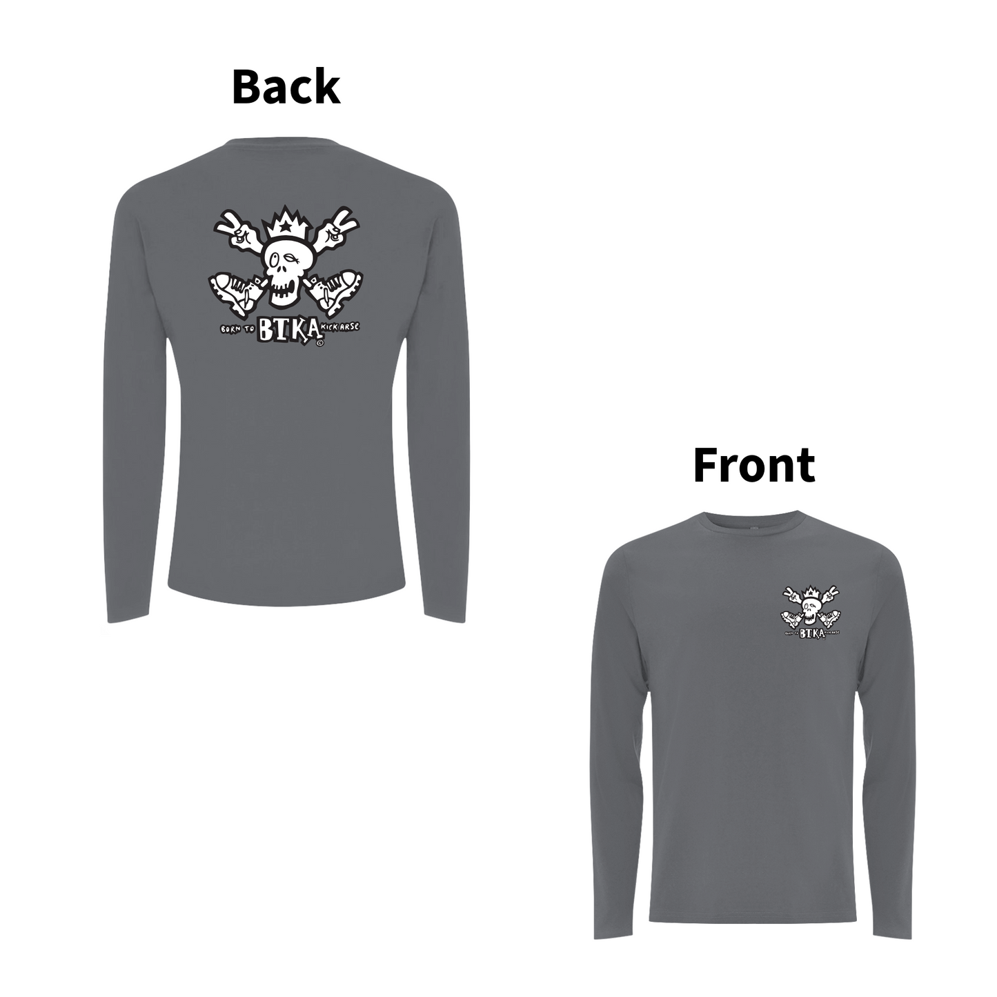 BTKA Classic Front and Back Print Long Sleeves