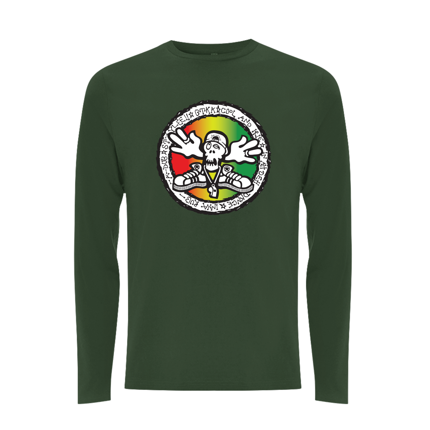BTKA - COOL AND IRIE Large Front Print Longsleeve