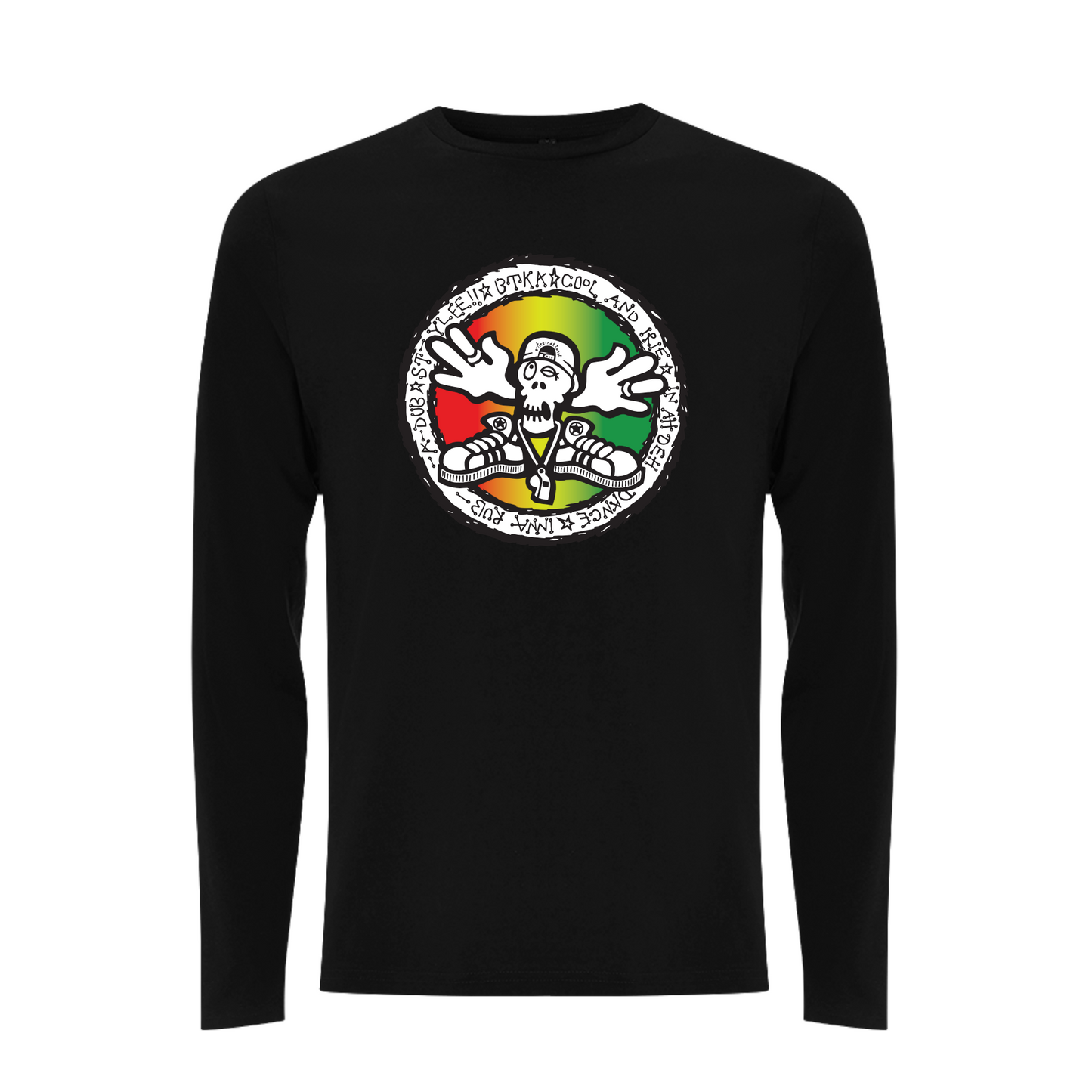 BTKA - COOL AND IRIE Large Front Print Longsleeve