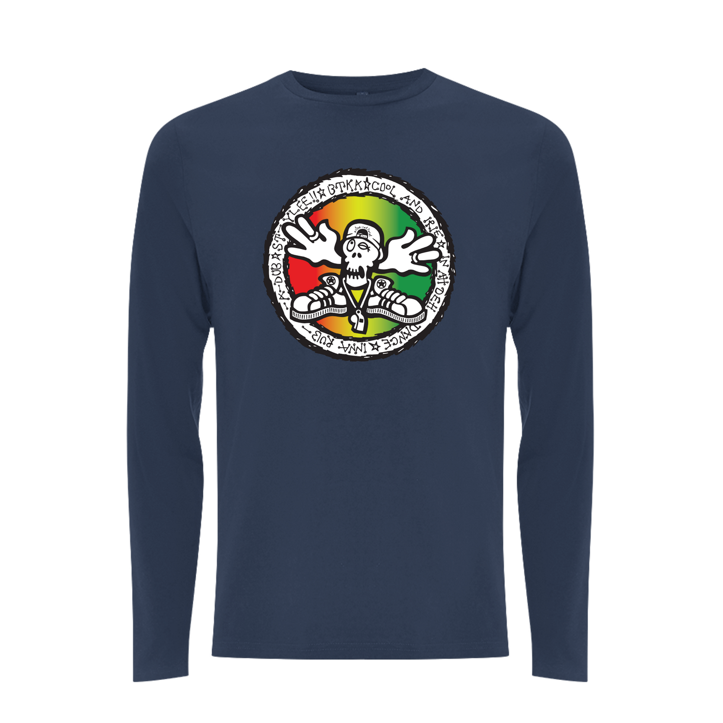 BTKA - COOL AND IRIE Large Front Print Longsleeve