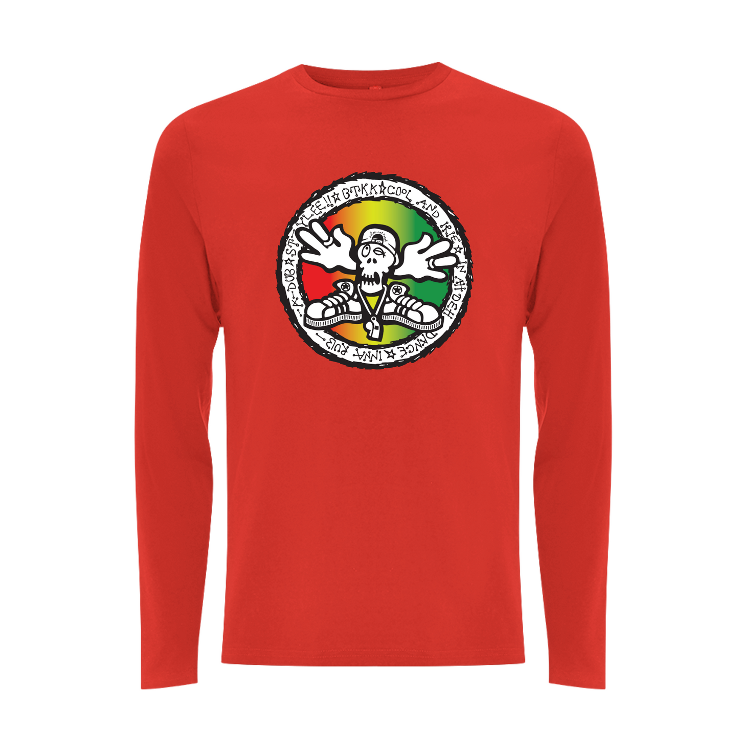 BTKA - COOL AND IRIE Large Front Print Longsleeve