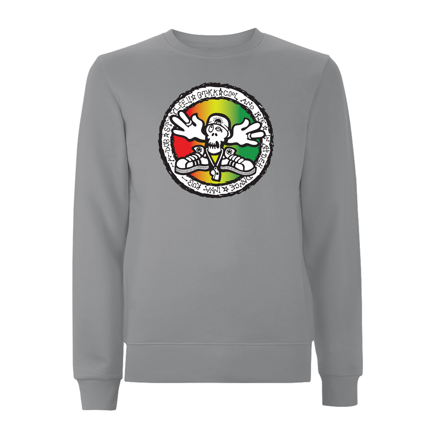 BTKA - COOL and IRIE Large Front Print Sweatshirt