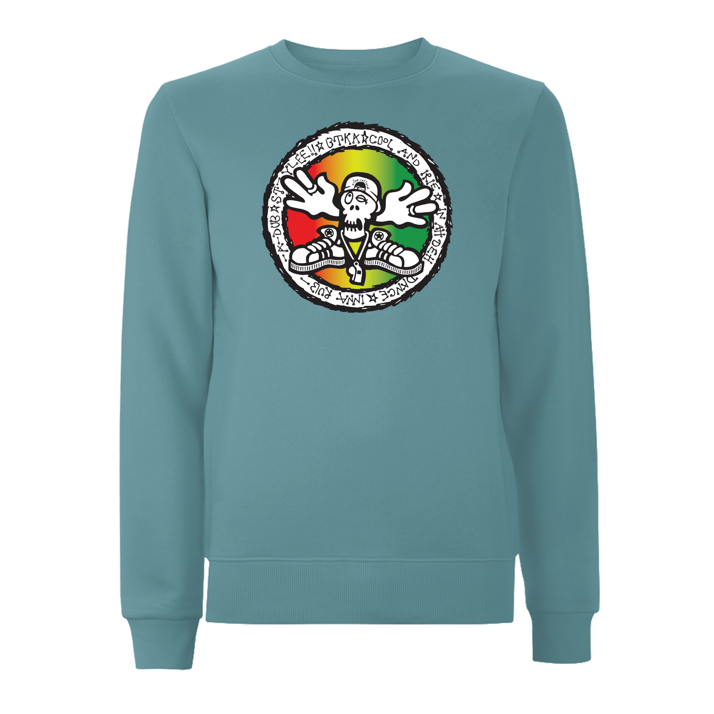 BTKA - COOL and IRIE Large Front Print Sweatshirt