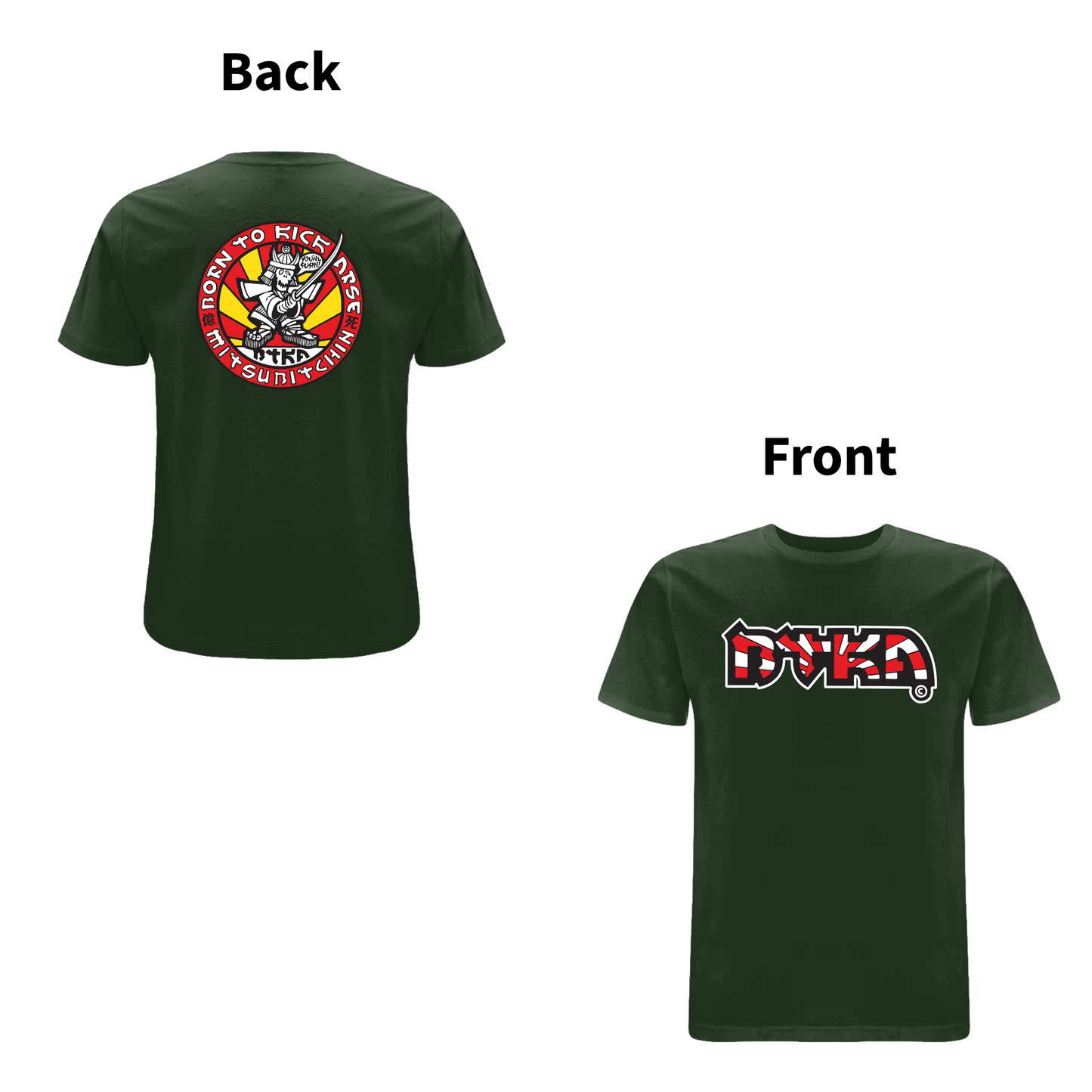 BTKA - SUSHI Front and Back Print T-shirt