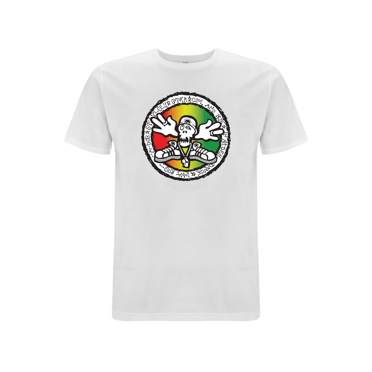 BTKA - COOL AND IRIE Large Front Print T-Shirt – Rave inspired 90s streetwear, retro fashion from Have a nice day london store