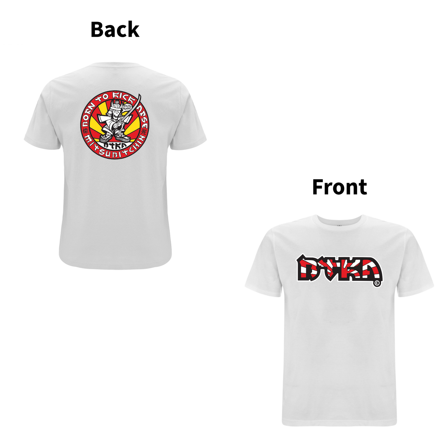 BTKA - SUSHI Front and Back Print T-shirt
