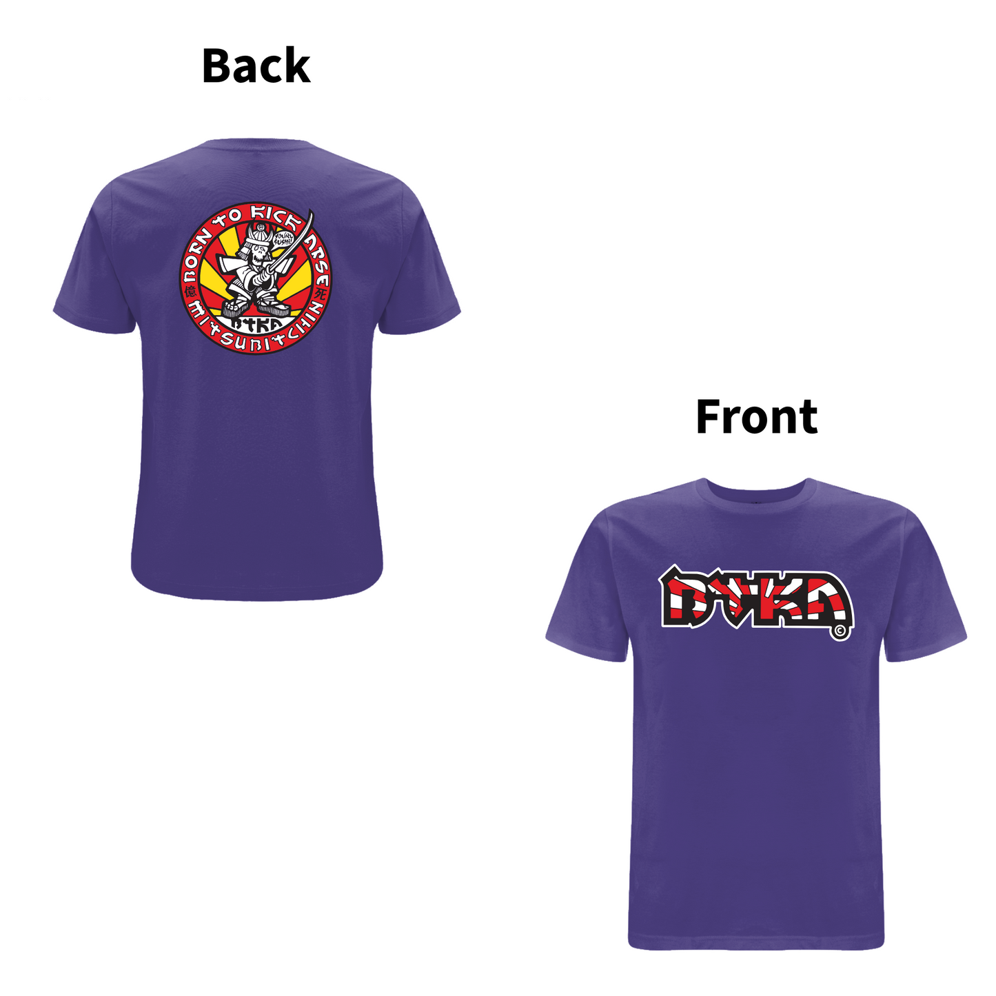 BTKA - SUSHI Front and Back Print T-shirt
