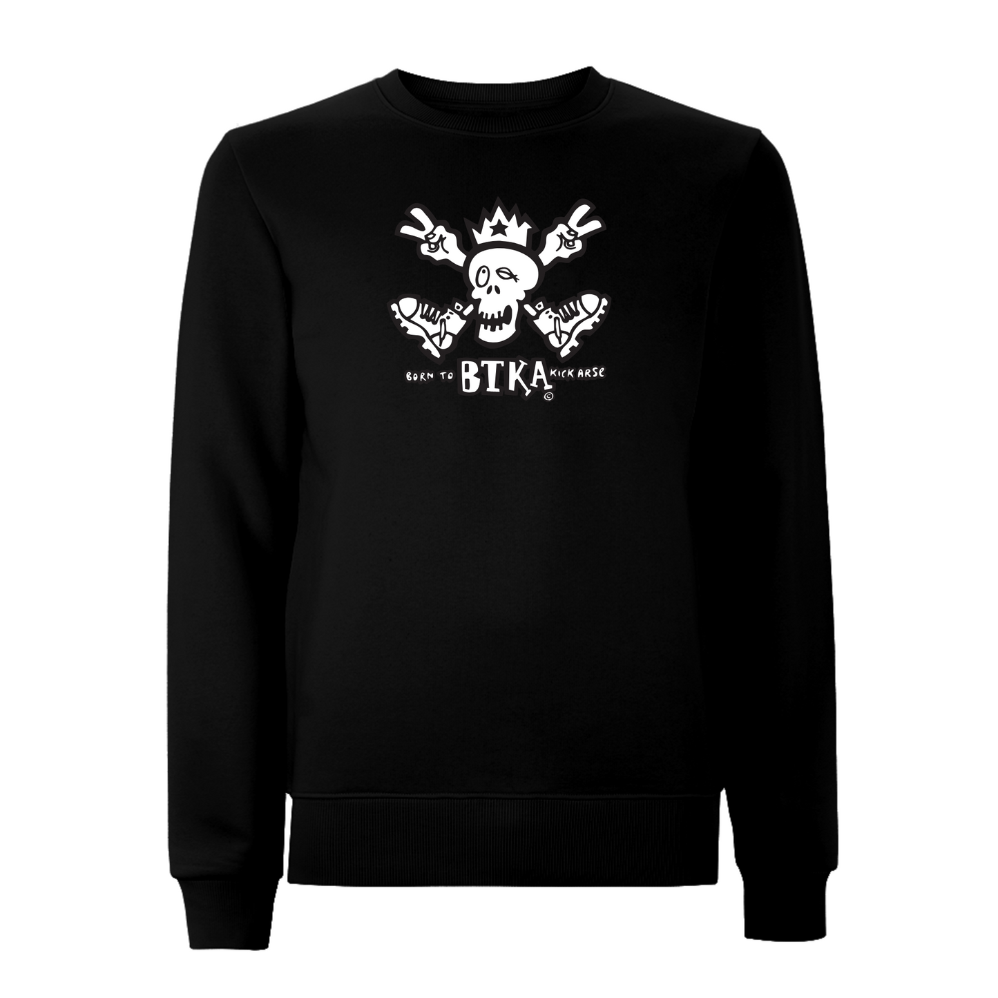 BTKA - CLASSIC Front Print Sweatshirt