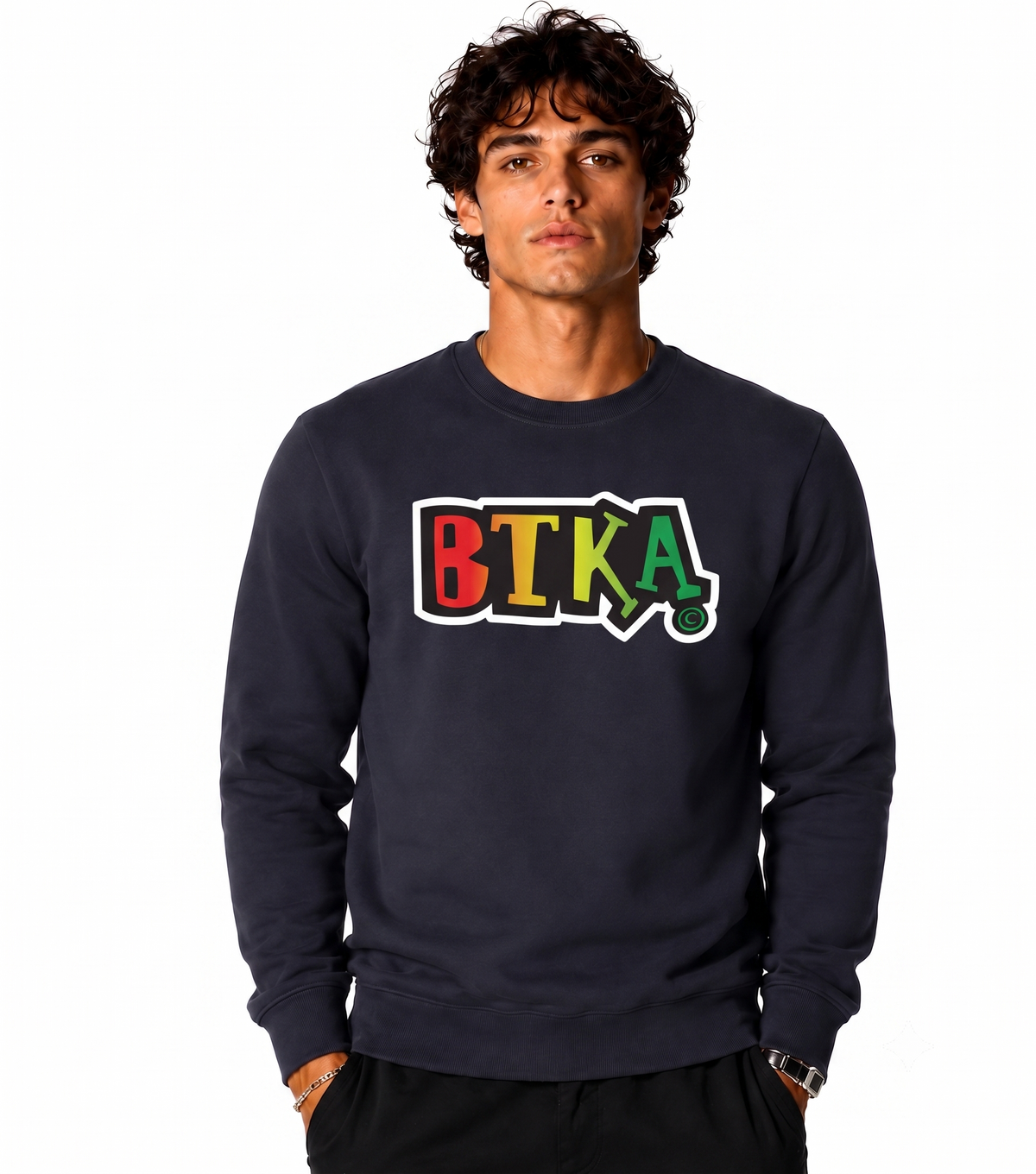 BTKA - COOL and IRIE Front and Back Print Sweatshirt