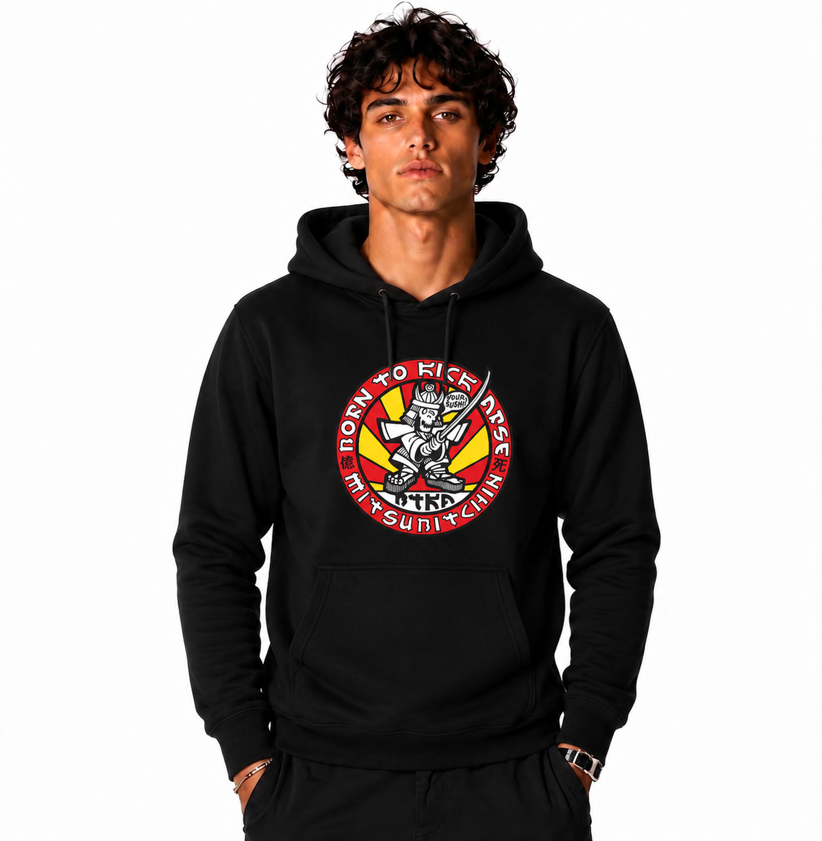 BTKA - SUSHI Front Print Hoodie