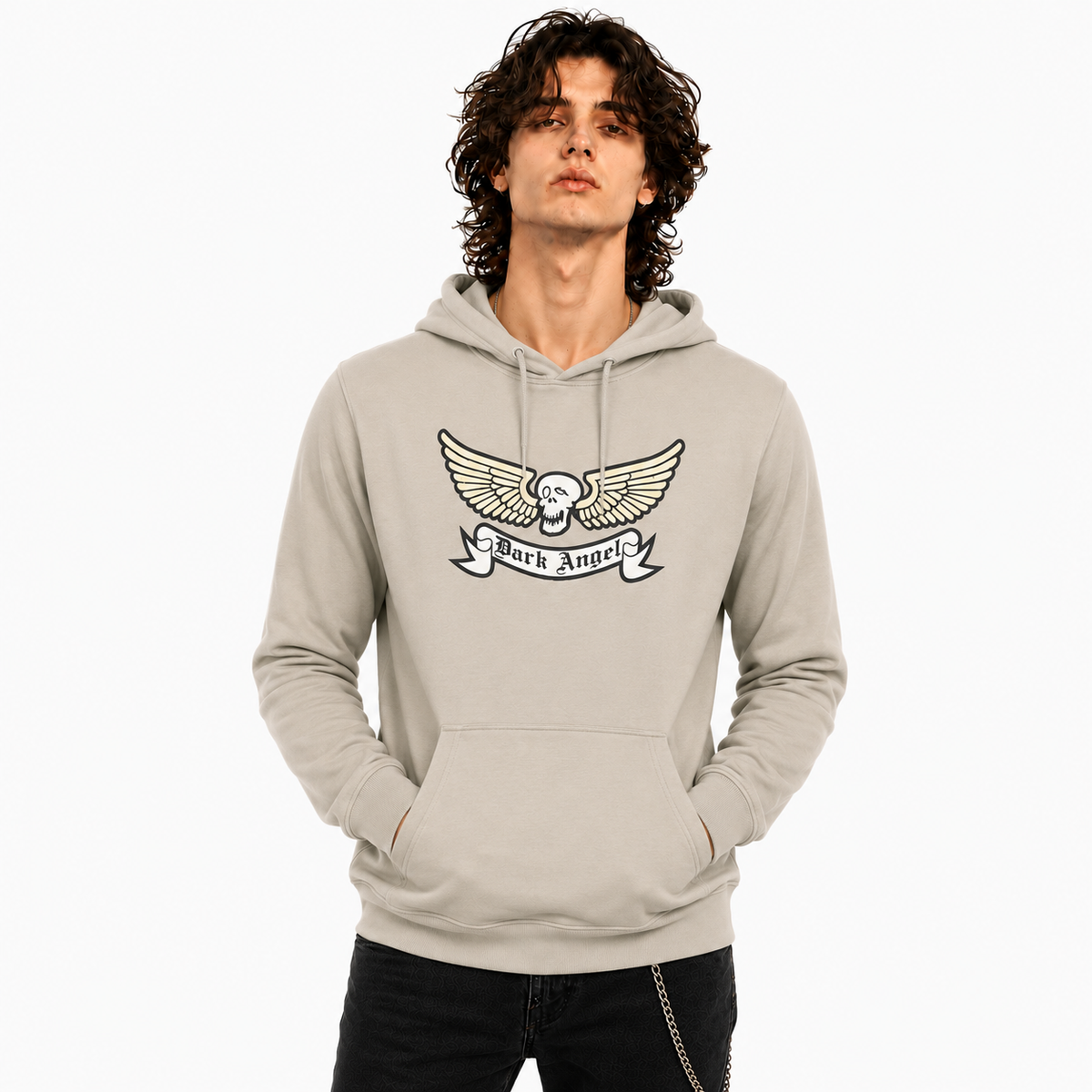 BTKA Fear The Reaper front & back print Logo Hoodie