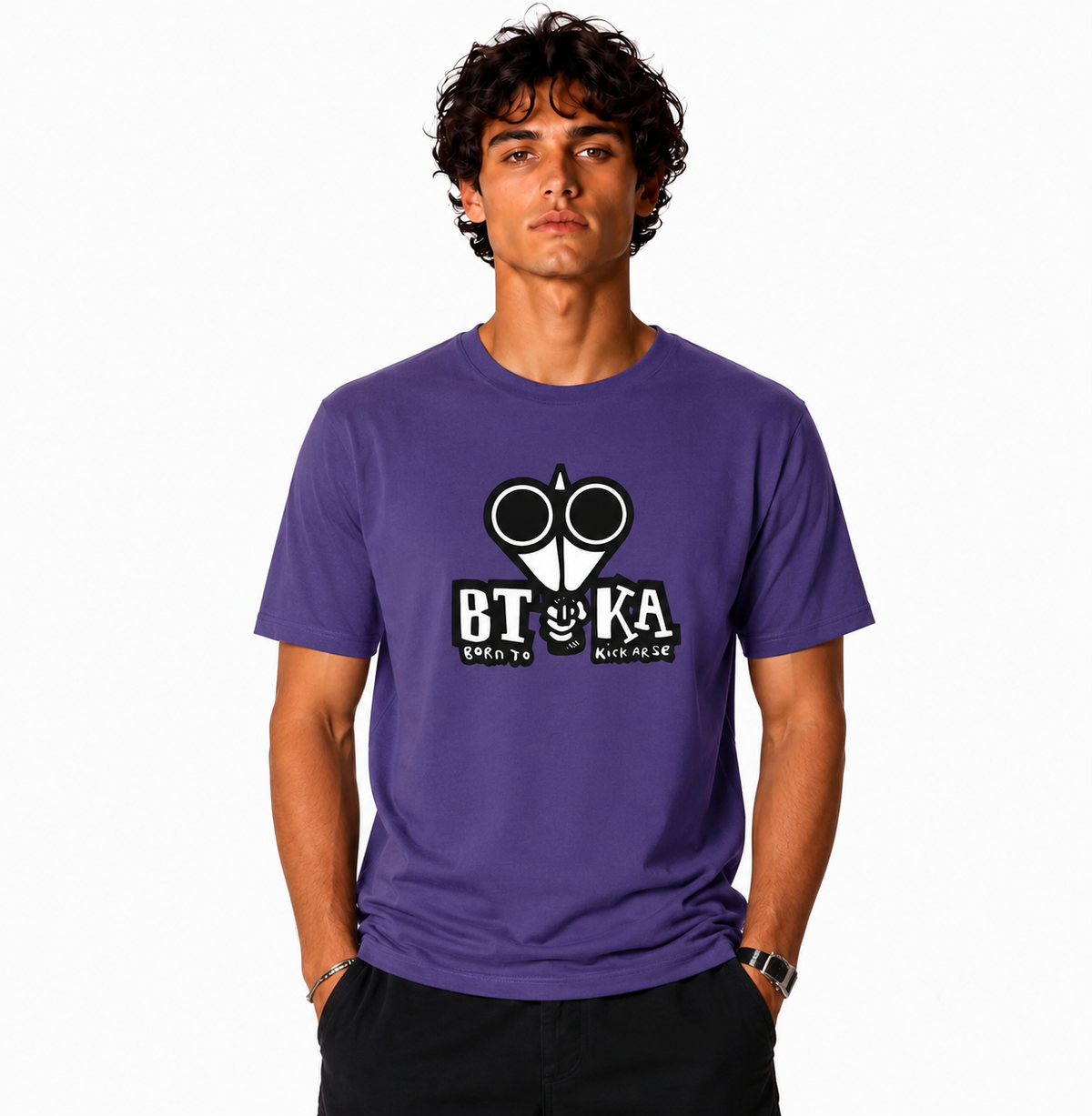 BTKA SHOTGUN FRONT PRINT LOGO T-SHIRT