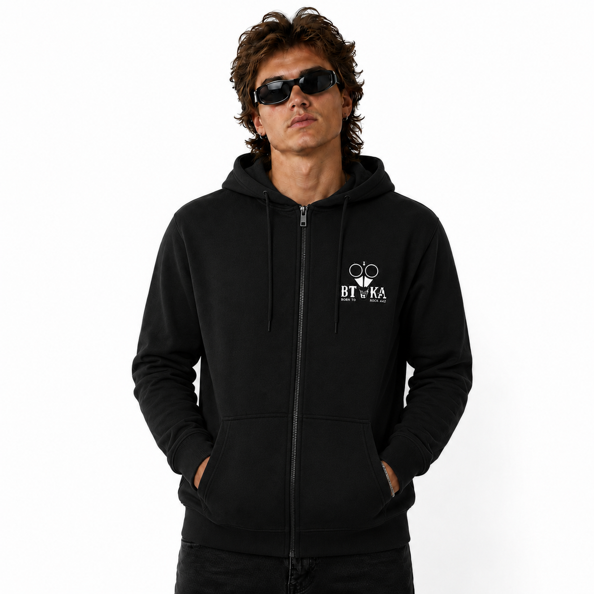 BTKA Take All Bets Front and Back Print Zip Hood