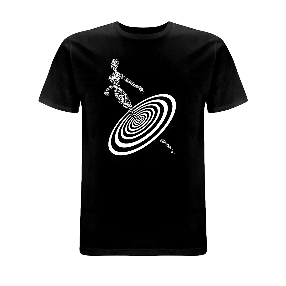 Vortex Alienne Front and back print organic T-Shirt