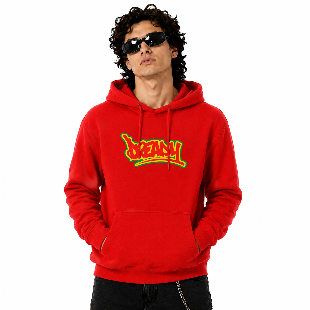 Dready Exclusive 90's Classic Front and Back Print Hoodie