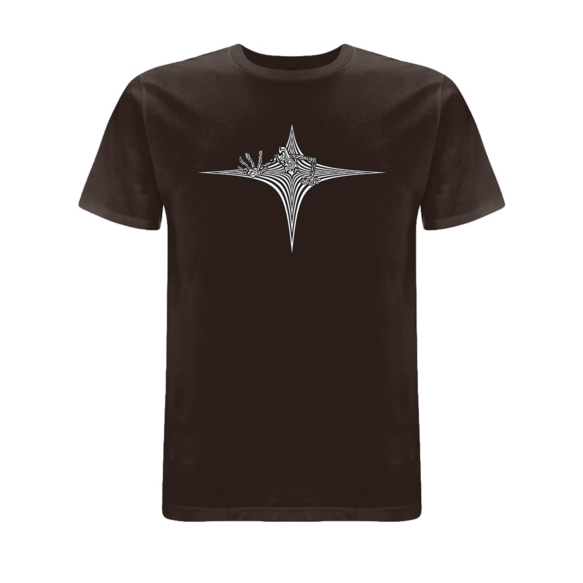 Vortex Stargate Front and back print organic T-Shirt