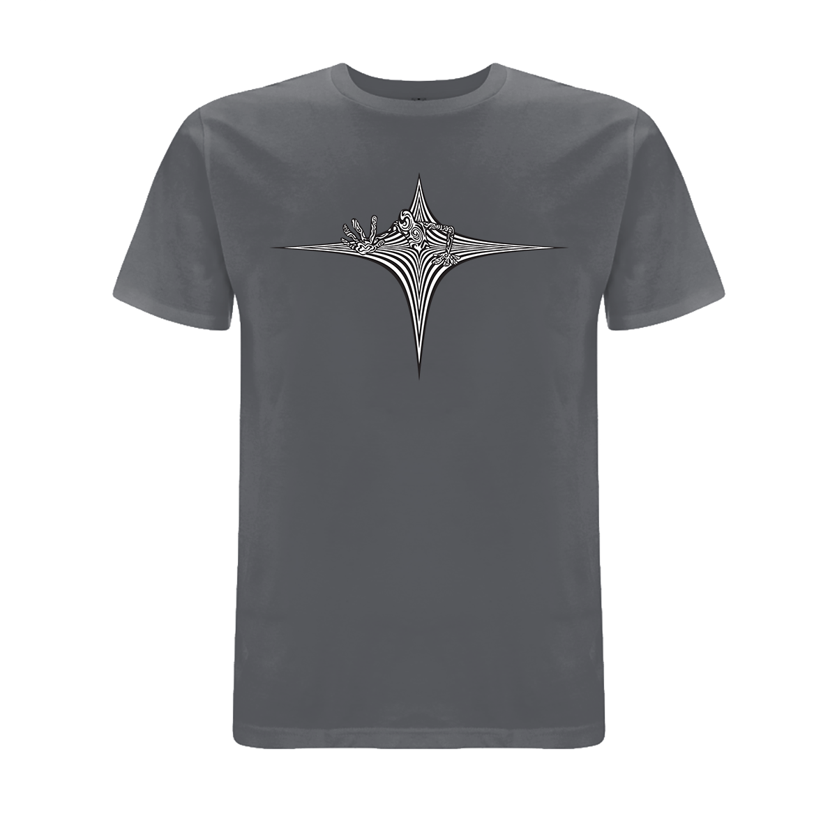 Vortex Stargate Front and back print organic T-Shirt