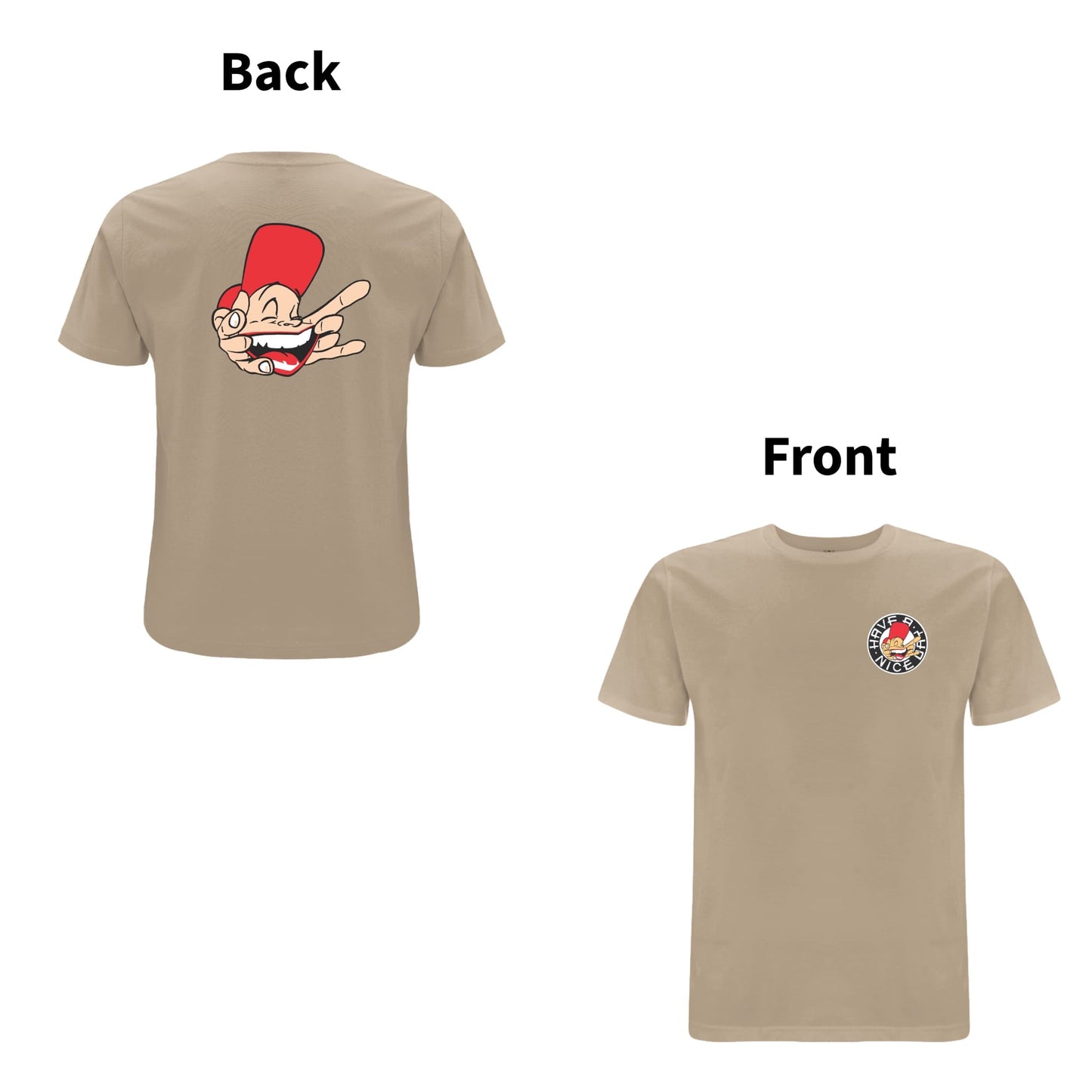 Sam The Man -front and back print T-shirt