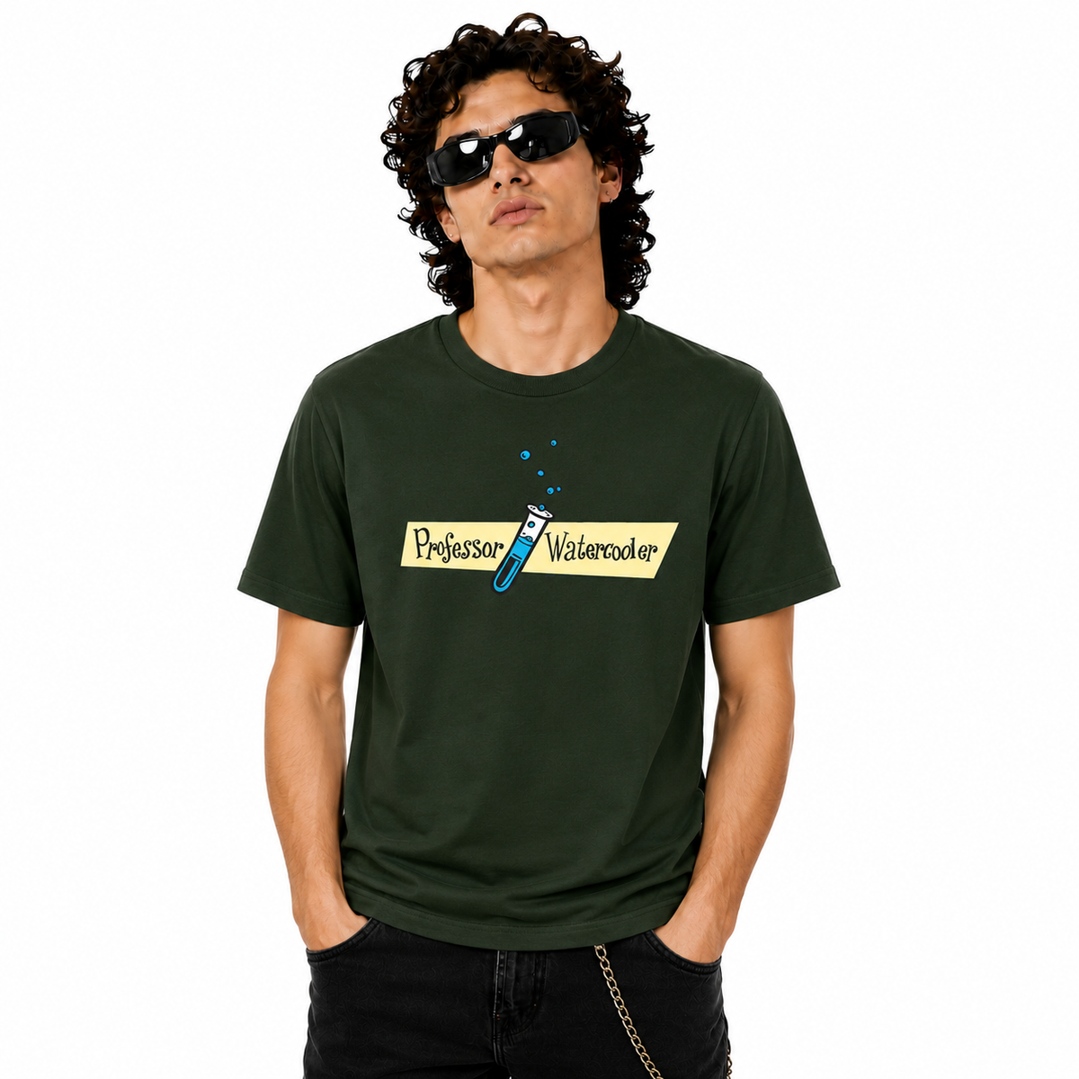 DON'T DO THE DODO - PROFESSOR WATERCOOLER Front and Back Print T-shirt