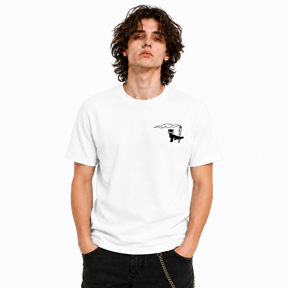 DREADY Hand left breast logo