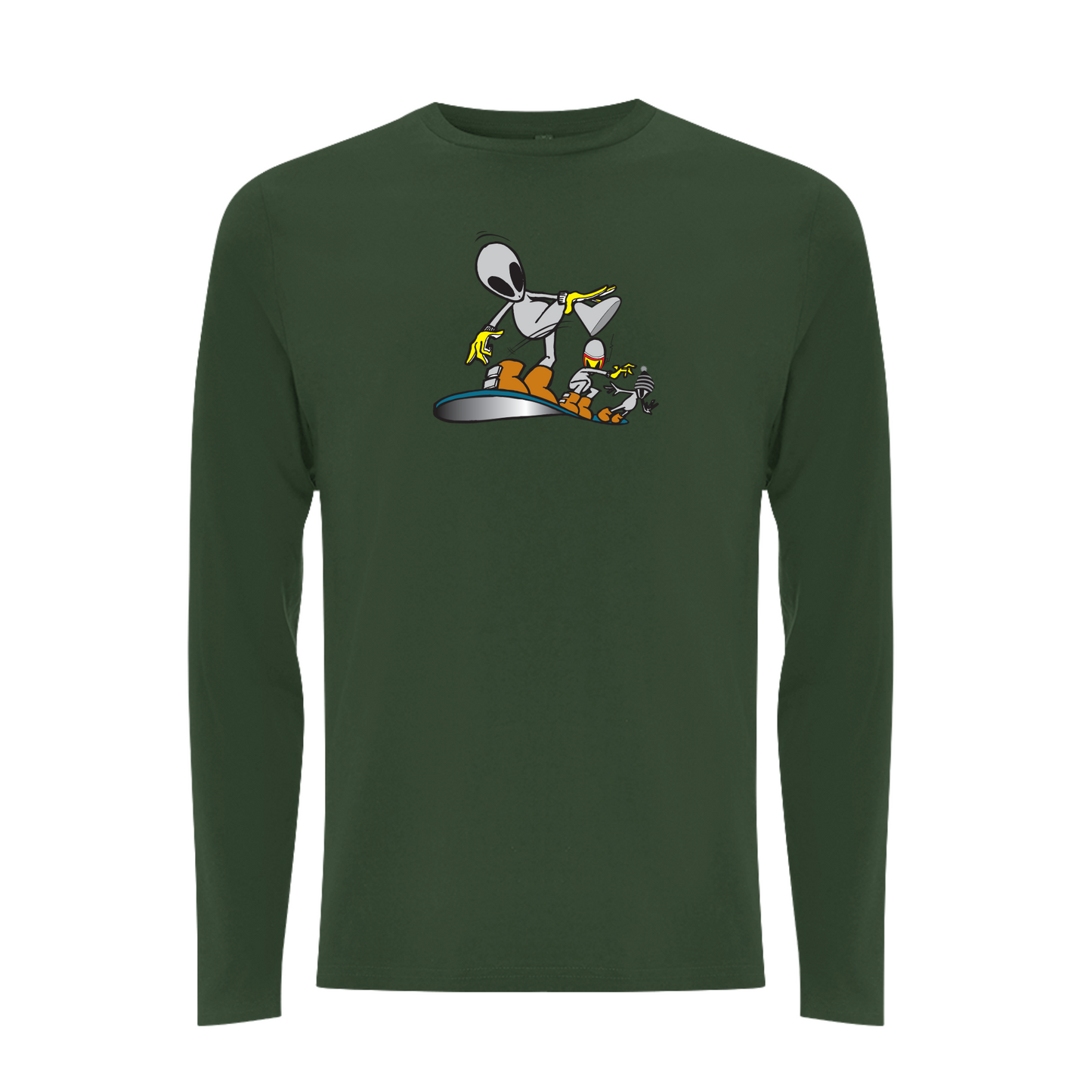 FLYING VISIT - SNOWBOARDER Longsleeve