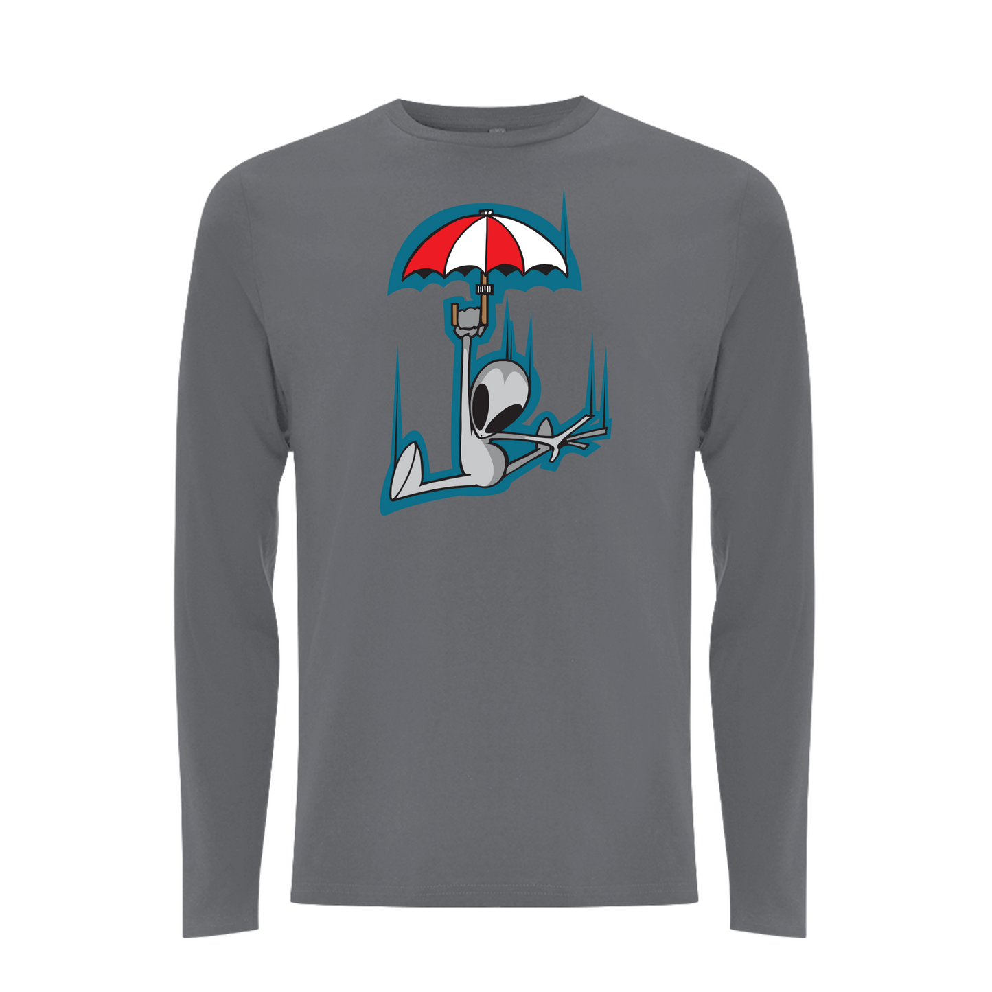 FLYING VISIT - UMBRELLA Longsleeve T-shirt