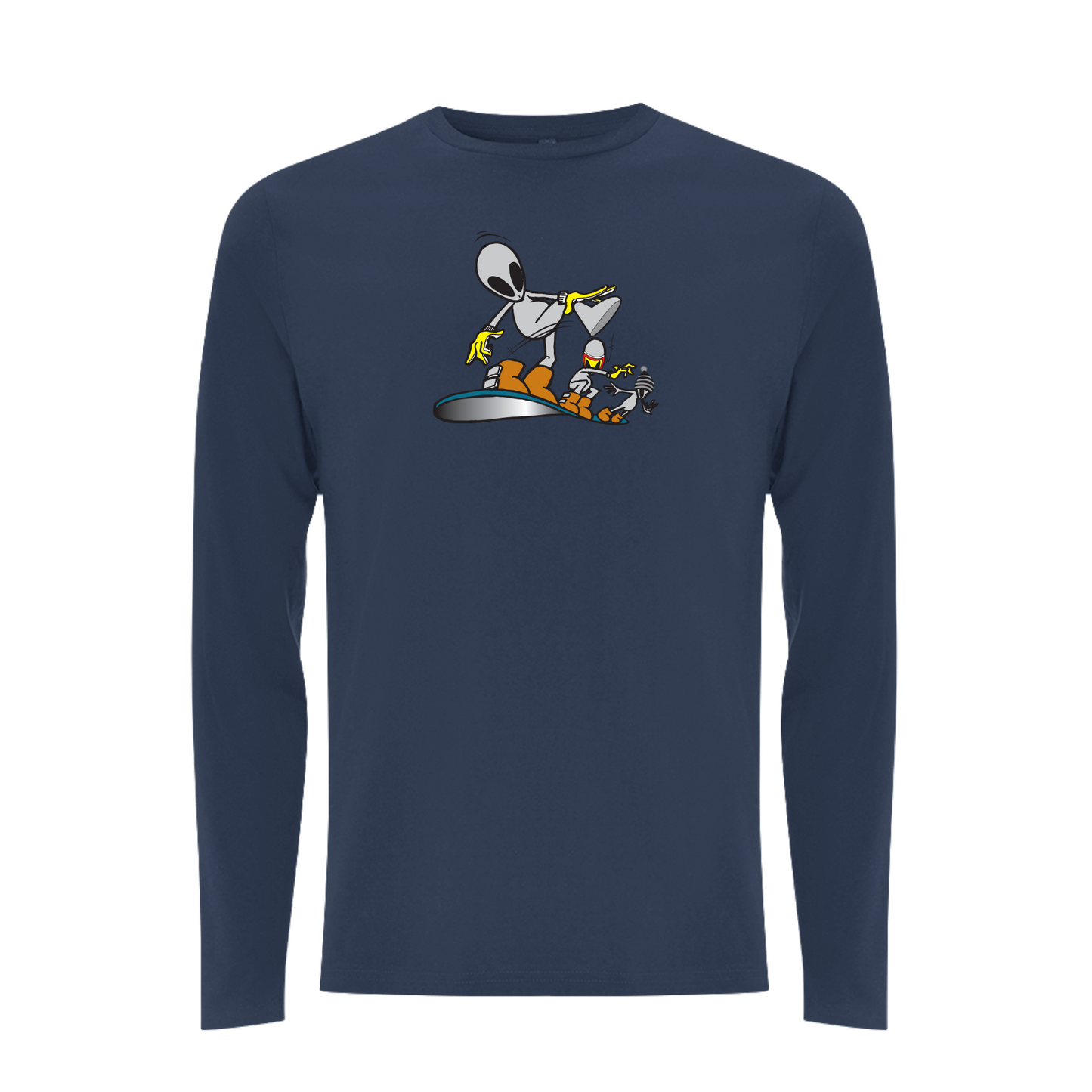FLYING VISIT - SNOWBOARDER Longsleeve