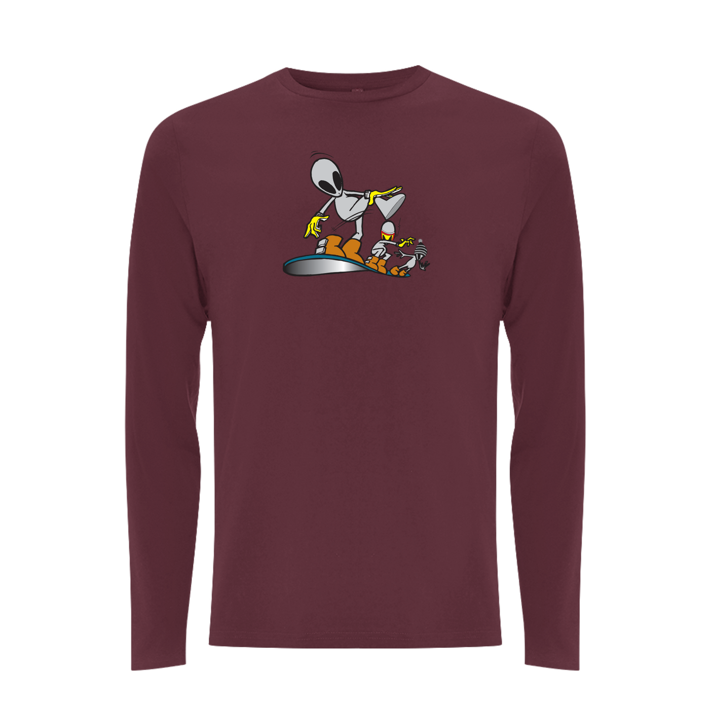 FLYING VISIT - SNOWBOARDER Longsleeve