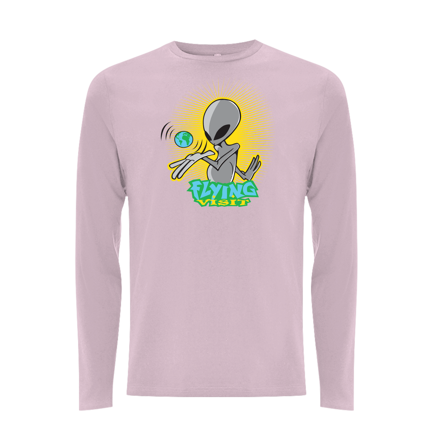 FLYING VISIT - WHOLE WORLD Longsleeve T-shirt